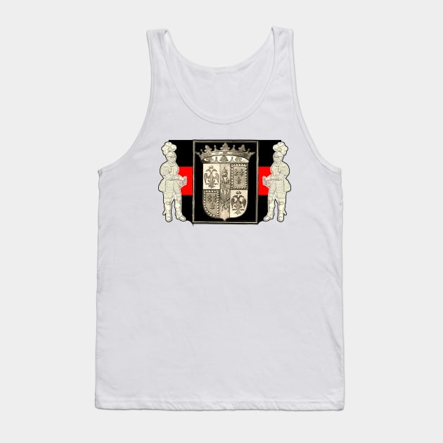 Coat of Arms and Armor of the Middle Ages Tank Top by Marccelus